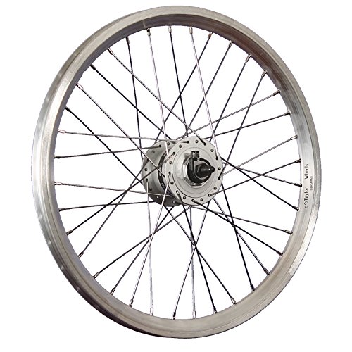 Taylor-Wheels 20 Zoll Vorderrad Dynamic 3 DH-3C3000 Nabendynamo Silber von Taylor-Wheels