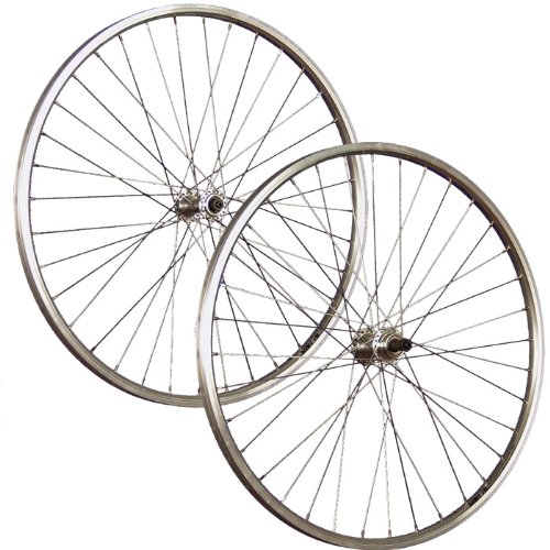 Taylor-Wheels 26 Zoll Laufradsatz Hohlkammerfelge für Schraubkranz - Silber Taylor-Wheels 26 Zoll Laufradsatz Hohlkammerfelge für Schraubkranz - Silber von Taylor-Wheels