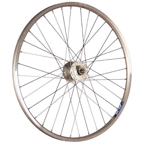 Taylor-Wheels 26 Zoll Vorderrad Zac19 / Nabendynamo DH-C3000-3N Silber von Taylor-Wheels