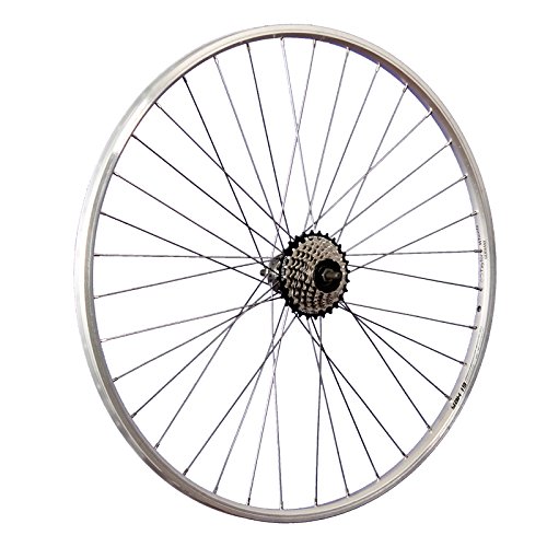 Taylor-Wheels 28 Zoll Hinterrad YAK19 / 7 Fach Schraubkranz - Silber Taylor-Wheels 28 Zoll Hinterrad YAK19 / 7 Fach Schraubkranz - Silber von Taylor-Wheels