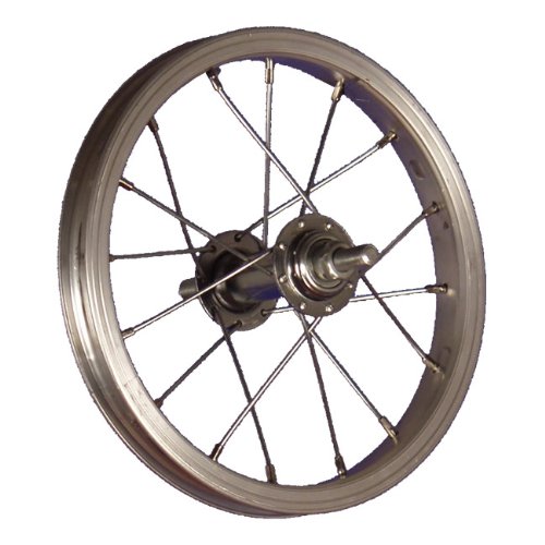Taylor-Wheels 12 Zoll Vorderrad Alufelge/Vollachse - Silber von Taylor-Wheels