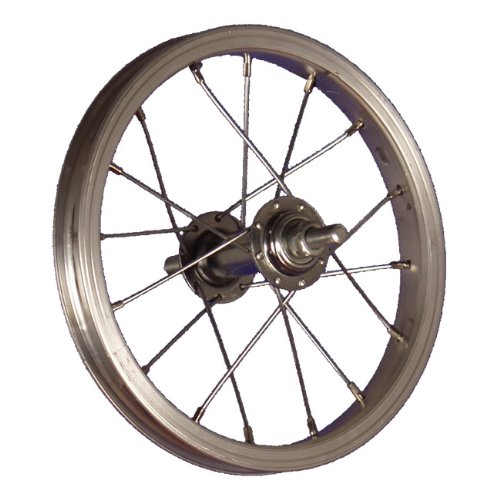 Laufrad 12/12,5 Zoll Vorderrad Kinderrad Anhänger Fahrrad Kastenfelge Silber Laufrad 12/12,5 Zoll Vorderrad Kinderrad Anhänger Fahrrad Kastenfelge Silber von Taylor-Wheels