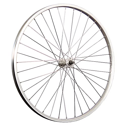 Taylor-Wheels Laufrad 26 Zoll Vorderrad Aluminium Fahrradfelge 559-21 Edelstahlspeichen Silber von Taylor-Wheels