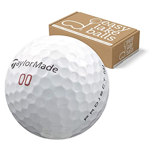 TaylorMade 25 Project A LAKEBÄLLE/GOLFBÄLLE - QUALITÄT AAA/AA, 3-SCHALEN, WEISS, 12 STÜCK, GOLF, GOLFBÄLLE von TaylorMade