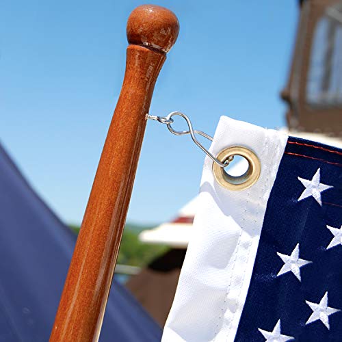 Taylor Made Teak-Bootsflaggenmast, 1,9 cm Durchmesser x 45,7 cm lang, ofengetrocknetes Teakholz, wetterbeständig, verrottungsbeständig, kein Verziehen, Marina-bereit für Dock, Marina, Ponton – 60749 Taylor Made Teak-Bootsflaggenmast, 1,9 cm Durchmesser x 45,7 cm lang, ofengetrocknetes Teakholz, wetterbeständig, verrottungsbeständig, kein Verziehen, Marina-bereit für Dock, Marina, Ponton – 60749 von TaylorMade
