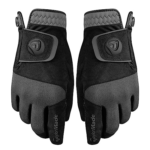 TaylorMade Herren-Golfhandschuh, Regenkontrolle, Schwarz, Größe S TaylorMade Herren-Golfhandschuh, Regenkontrolle, Schwarz, Größe S von TaylorMade