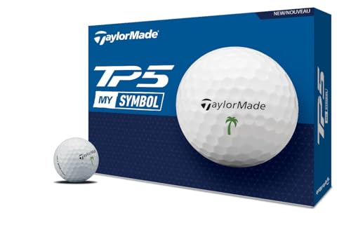 TaylorMade Golf 2024 Symbol TP5 Palm Tree Golfbälle, EIN Dutzend TaylorMade Golf 2024 Symbol TP5 Palm Tree Golfbälle, EIN Dutzend von TaylorMade