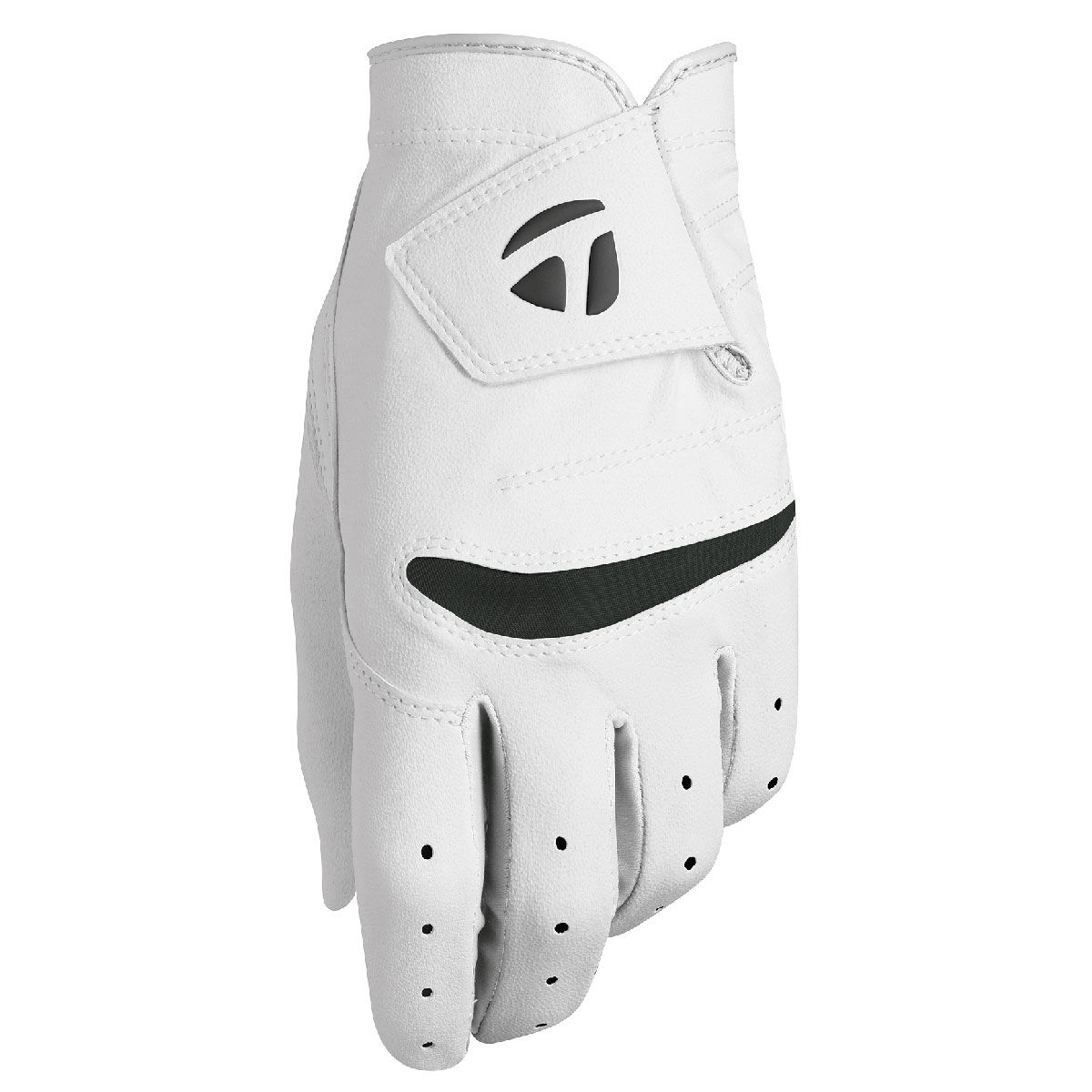 TaylorMade Junior Stratus Golf Glove, Unisex, Left hand, Medium, White | American Golf von TaylorMade