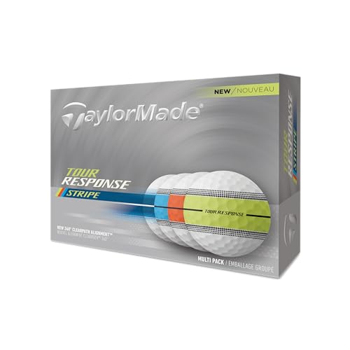 TaylorMade New Tour Response Stripe 25 Golfbälle, mehrfarbig TaylorMade New Tour Response Stripe 25 Golfbälle, mehrfarbig von TaylorMade