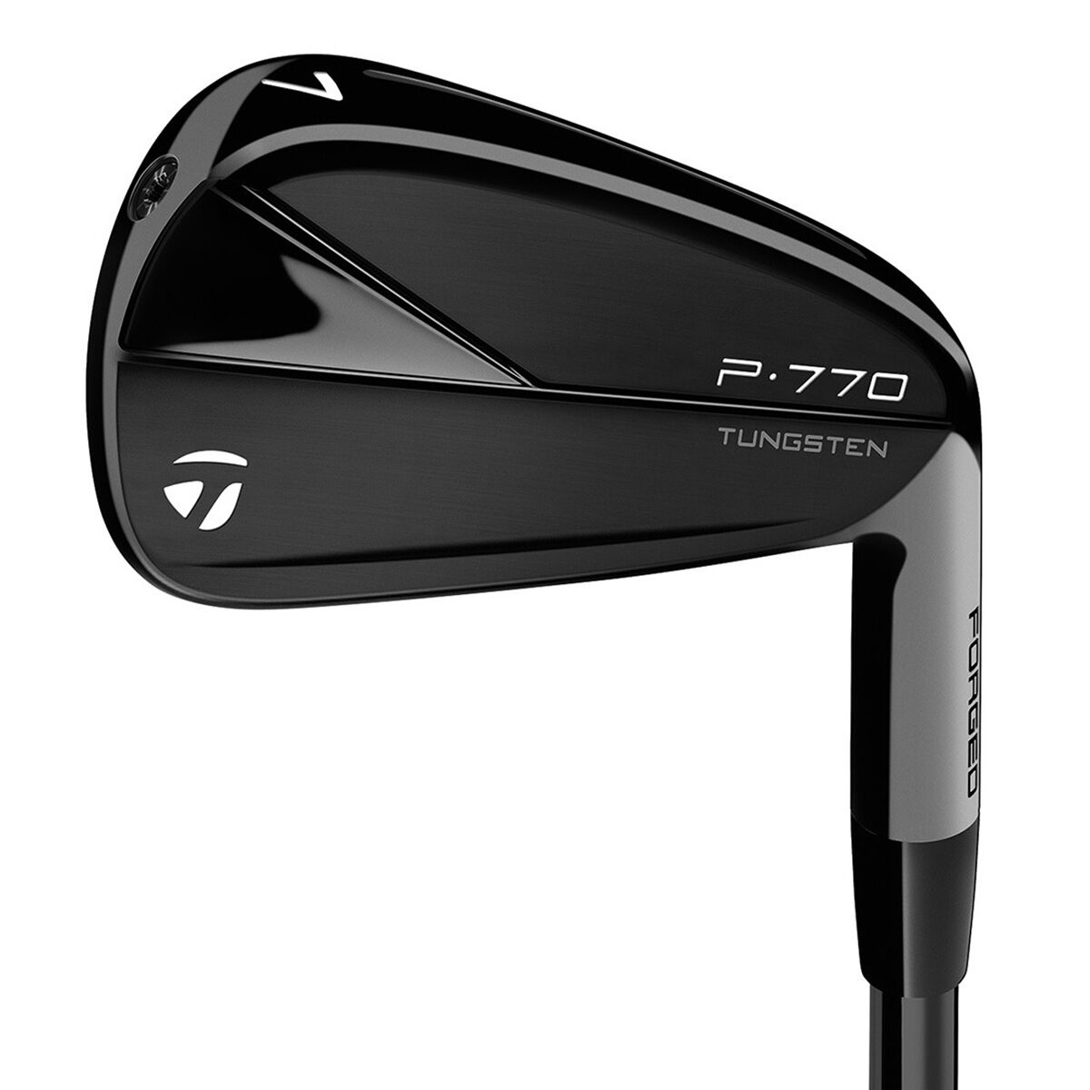 TaylorMade P770 Phantom Black Golf Irons, Mens, 4-pw (7 irons), Right hand, Steel, Stiff | American Golf von TaylorMade