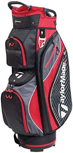 TaylorMade Pro Cart 6.0 Golftasche, Schwarz/Rot, Einheitsgröße TaylorMade Pro Cart 6.0 Golftasche, Schwarz/Rot, Einheitsgröße von TaylorMade