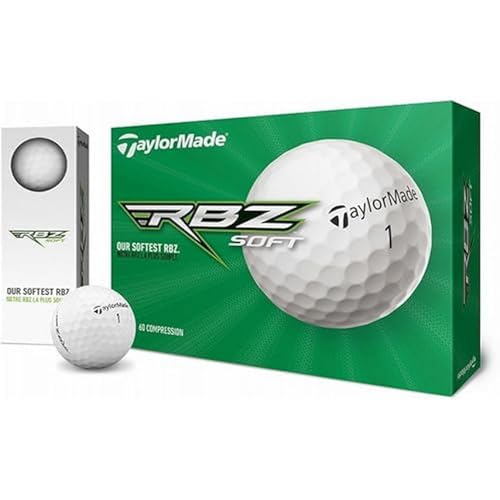 TaylorMade RBZ Soft Dozen Golfbälle, weiß, ein Dutzend 2021 TaylorMade RBZ Soft Dozen Golfbälle, weiß, ein Dutzend 2021 von TaylorMade