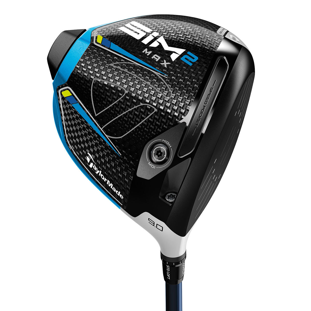 TaylorMade SIM2 MAX Golf Driver, Mens, Right hand, 10.5°, Fuji ventus blue, Stiff | American Golf von TaylorMade