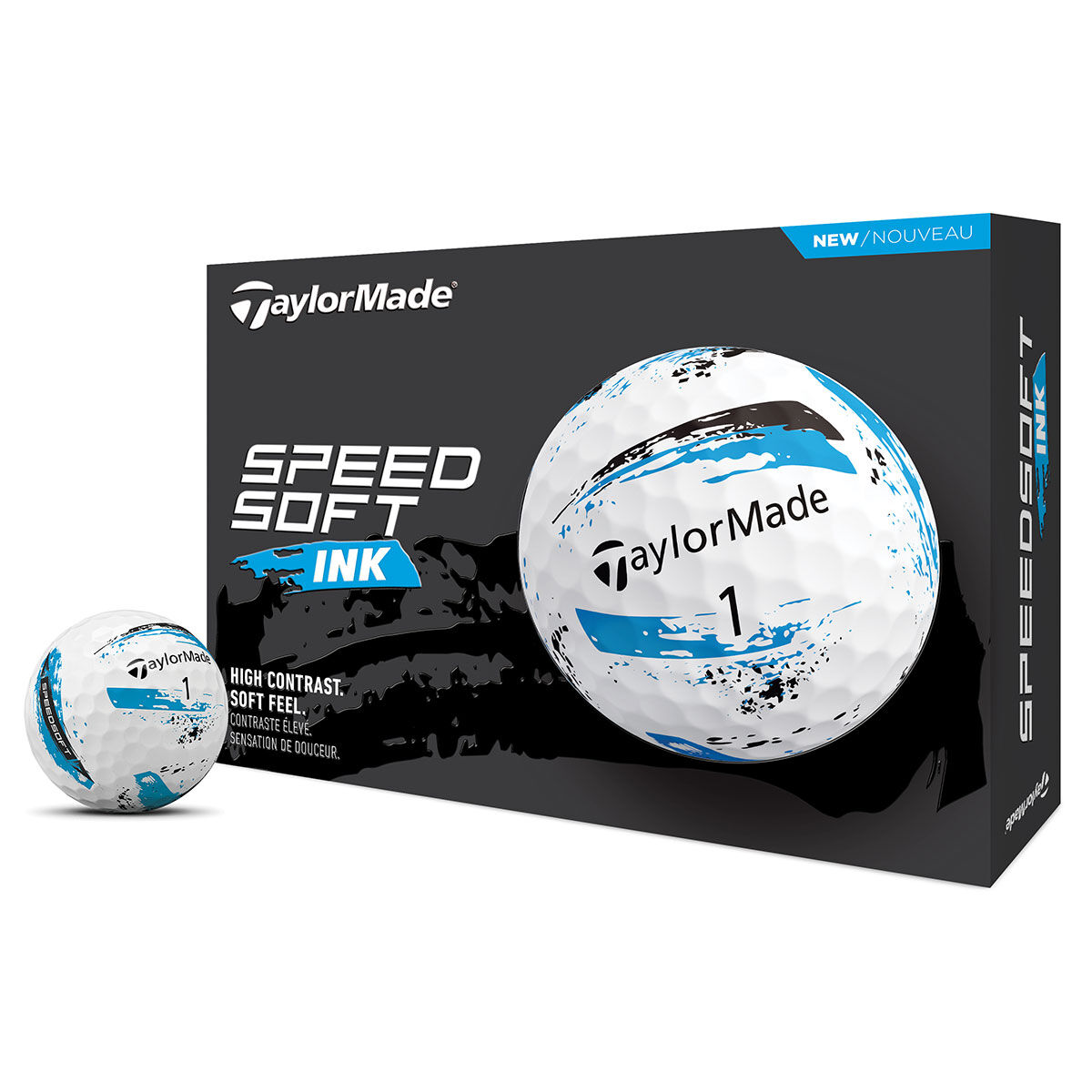 TaylorMade SpeedSoft Ink 12 Golf Ball Pack, Mens, Blue, One Size | American Golf TaylorMade SpeedSoft Ink 12 Golf Ball Pack, Mens, Blue, One Size | American Golf von Taylormade