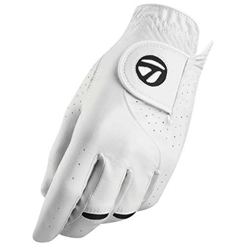 TaylorMade Stratus Tech Handschuh (weiß, Linke Hand, groß), weiß (groß, auf der linken Hand getragen) von TaylorMade