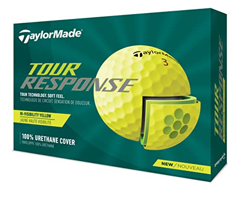 TaylorMade Unisex Tour Response Golfball, Gelb, Einheitsgröße TaylorMade Unisex Tour Response Golfball, Gelb, Einheitsgröße von TaylorMade