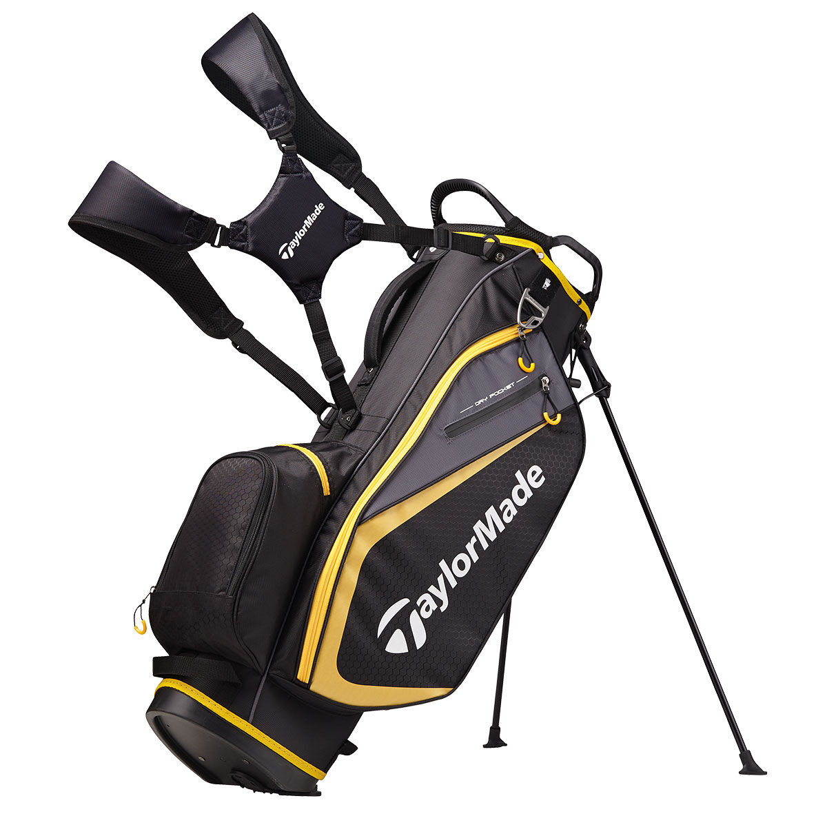 TaylorMade Select Plus Golf Stand Bag, Black/gold | American Golf von Taylormade