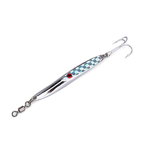 Angeln Spoons Sinkende Metallköder Metall Angelköder Ködelrute Sinking Metall Löffel Pailletten Köder Metall Bass Harter Löffel Köder Jig Lure Künstliche Haken Lockt Angelgerät Köder(28g-Silber) Angeln Spoons Sinkende Metallköder Metall Angelköder Ködelrute Sinking Metall Löffel Pailletten Köder Metall Bass Harter Löffel Köder Jig Lure Künstliche Haken Lockt Angelgerät Köder(28g-Silber) von Tbest