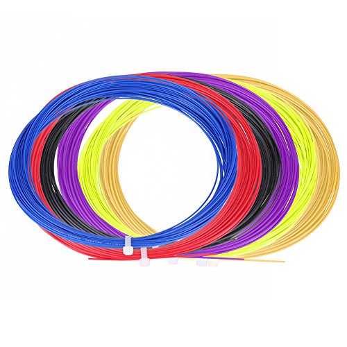 Badminton Saiten 2pcs Badminton String Set, 10m Durable Nylon Hohe Flexibilität Badminton Racket Racquet String Line Rot, Blau, Schwarz, Fluorescent Green, Lila, Gelb Gym Sport Training Zubehör(Grün) Badminton Saiten 2pcs Badminton String Set, 10m Durable Nylon Hohe Flexibilität Badminton Racket Racquet String Line Rot, Blau, Schwarz, Fluorescent Green, Lila, Gelb Gym Sport Training Zubehör(Grün) von Tbest