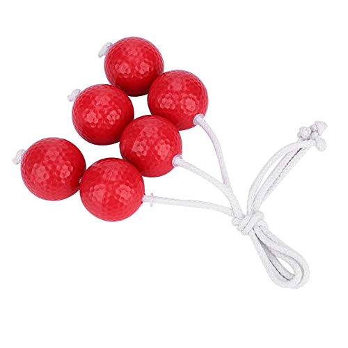 Bolas Kugeln Holz,Tbest Leiter Kugeln,Leiter Bälle Leiter Ball Für Wurfspiel Toss Bolas,Ladder Toss 3 Pairs Leiter Wurfspiel Set Ersatz Sportbälle Für Erwachsene Und Kinder Beach Partey Fun Game(Rot) Bolas Kugeln Holz,Tbest Leiter Kugeln,Leiter Bälle Leiter Ball Für Wurfspiel Toss Bolas,Ladder Toss 3 Pairs Leiter Wurfspiel Set Ersatz Sportbälle Für Erwachsene Und Kinder Beach Partey Fun Game(Rot) von Tbest
