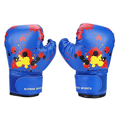 Boxhandschuhe Kinder 12 Jahre,Boxhandschuhe 2 Jahre,Boxhandschuhe Kids Grappling Gloves Baby Mädchen Jungen PU Leder Box Punch Training Kids Fight Mitts für Boxen, Kickboxen, von Tbest