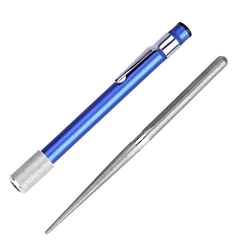 Diamant Schleifstein Wetzstein Abziehstein Diamant Schärfer Stift Pen Stick tragbare Tasche Diamant Messerschärfer Mehrzweck Schleifstein versenkbarer Stift Art Bleistiftspitzer Werkzeug für Jag Diamant Schleifstein Wetzstein Abziehstein Diamant Schärfer Stift Pen Stick tragbare Tasche Diamant Messerschärfer Mehrzweck Schleifstein versenkbarer Stift Art Bleistiftspitzer Werkzeug für Jag von Tbest