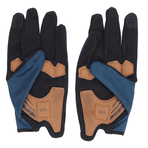 Fahrradhandschuhe, Vollfinger-Touchscreen, rutschfeste Motorradhandschuhe für Herren und Damen, Frühling, Herbst, Winter (XL) von Tbest