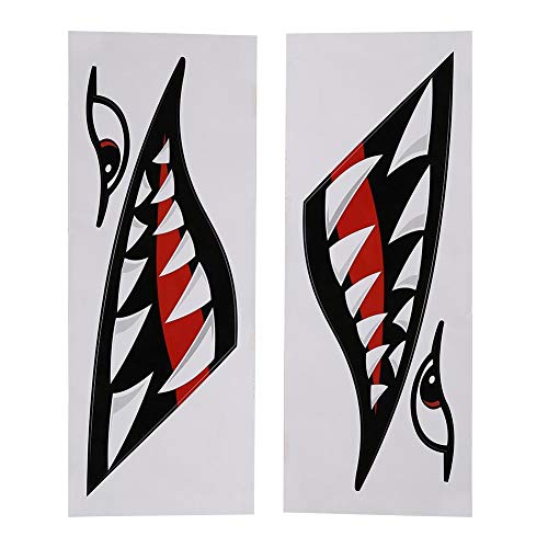 Aufkleber haifischmaul,Haifischzähne Mund Aufkleber Fischerboot Kanu Auto Kajak Zubehör, Flying Decals Shark Teeth Aufkleber Autoaufkleber für Kajak Kanu Beiboot Boot Auto LKW Aufkleber haifischmaul,Haifischzähne Mund Aufkleber Fischerboot Kanu Auto Kajak Zubehör, Flying Decals Shark Teeth Aufkleber Autoaufkleber für Kajak Kanu Beiboot Boot Auto LKW von Tbest