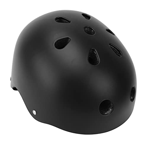 Tbest Skaterhelm, Skateboard Helm Fahrradhelm EPS-Stoßdämpfung Skating-Roller-Helm Multisport-Helm Verstellbarer Elektroroller Schutzhelm für Kinder und Erwachsene (L) von Tbest