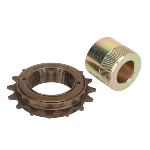 Tbest 16T-Freilauf, Freilauf aus Eisenmaterial mit 20-mm-Adapter, Ersatz, Leicht, Schwungrad-Adapter-Set für Elektrische Dreiräder, Motorräder, Karts Tbest 16T-Freilauf, Freilauf aus Eisenmaterial mit 20-mm-Adapter, Ersatz, Leicht, Schwungrad-Adapter-Set für Elektrische Dreiräder, Motorräder, Karts von Tbest
