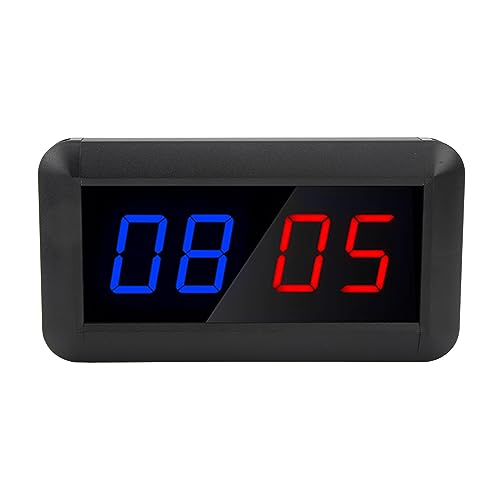 Tbest Anzeigetafel Elektronischer Punktezähler Digitale LED-Anzeigetafel Tragbare Tisch-Basketball-Scoreboard für Indoor-Spiele Basketball Volleyball Tischtennis Baseball Tbest Anzeigetafel Elektronischer Punktezähler Digitale LED-Anzeigetafel Tragbare Tisch-Basketball-Scoreboard für Indoor-Spiele Basketball Volleyball Tischtennis Baseball von Tbest