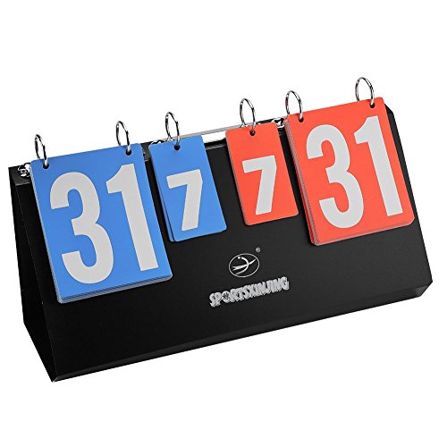 Tbest Anzeigetafel Volley,Anzeigetafel, Punktezähler Binton,Anzeigetafel Sport 4-Digit Tischtenniuss Volley Anzeigetafel Scoard Sport Flip Anzeigetafel Spielstand Zähler Für Tischtennis Basket Bi Tbest Anzeigetafel Volley,Anzeigetafel, Punktezähler Binton,Anzeigetafel Sport 4-Digit Tischtenniuss Volley Anzeigetafel Scoard Sport Flip Anzeigetafel Spielstand Zähler Für Tischtennis Basket Bi von Tbest