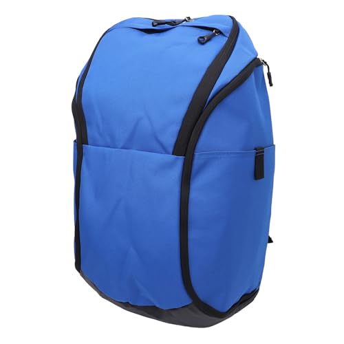 Tbest Basketball-, Sportrucksack mit Großer Kapazität, Trocken- und Nasstrennung, Basketballtasche mit Laptop-Ballfach, Wasserabweisender Sportrucksack für Trainingsbedarf (Blue) von Tbest