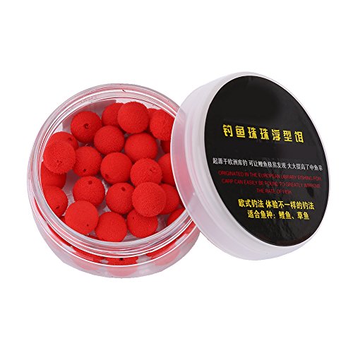 pop up Angeln 12mm,futterkorb Karpfen,Pop Up Boilies Karpfen Köder,30pcs 10/12mm Geruch Karpfen Fischköder Schaum Pop Up weiche Pellets Boilies Eier/Floating Ball Perlen Feeder künstliche Köder von Tbest