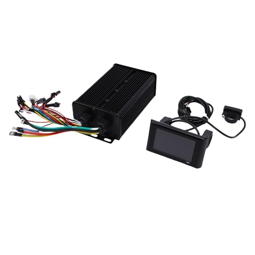 Tbest Scooter Display -Controller -Kit -wasserdichte S966 Farbbildschirm 60A 3 Modus 18 Röhrchen -Wellenschwarz -Controller für Elektrische Roller -Motor Aluminiumlegierung ABS Tbest Scooter Display -Controller -Kit -wasserdichte S966 Farbbildschirm 60A 3 Modus 18 Röhrchen -Wellenschwarz -Controller für Elektrische Roller -Motor Aluminiumlegierung ABS von Tbest