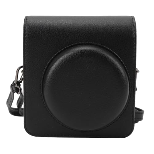 Tbest Sofortbildkamera-Taschengurt 99 Retro PU-Leder-Schutz-Aufbewahrungstasche Anwendbares Modell (Black) von Tbest