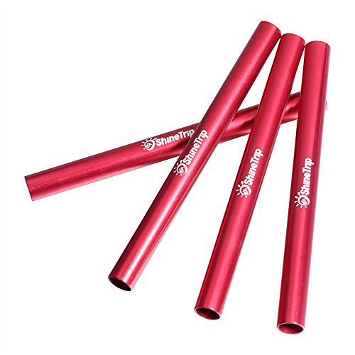 Tbest Zeltstange Reparatur Rohr Schiene, 4pcs Aluminiumlegierung Zelt Pfosten Rohr Werkzeug Cam Zubehör für Durchmesser 7.9-8.5mm Tbest Zeltstange Reparatur Rohr Schiene, 4pcs Aluminiumlegierung Zelt Pfosten Rohr Werkzeug Cam Zubehör für Durchmesser 7.9-8.5mm von Tbest