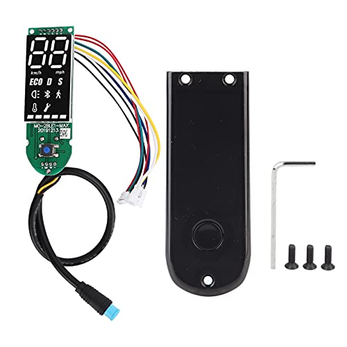 Tbest g30d 2 Display, Elektrische Roller BT Digital Display Dashboard Circuit Board Scooter Daten Panel Dashboard mit Display Panel Abdeckung für G30 Tbest g30d 2 Display, Elektrische Roller BT Digital Display Dashboard Circuit Board Scooter Daten Panel Dashboard mit Display Panel Abdeckung für G30 von Tbest