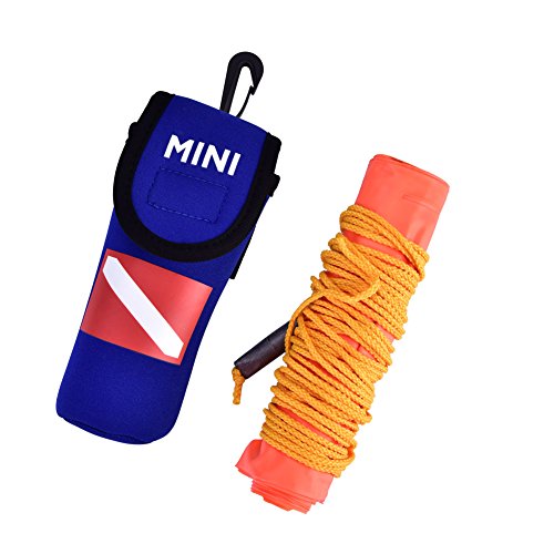 tauchboje mit Leine,Tbest taucherboje,Tauchen Boje Schwimmen Boje, Hohe Sichtbarkeits-aufblasbare Sporttauchen-Signalmarkierungs-Boje mit Aufbewahrungstasche tauchboje mit Leine,Tbest taucherboje,Tauchen Boje Schwimmen Boje, Hohe Sichtbarkeits-aufblasbare Sporttauchen-Signalmarkierungs-Boje mit Aufbewahrungstasche von Tbest