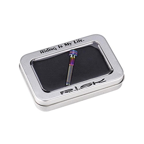 Titan Schraube M6,Titan Schrauben M6 2Pcs Mtb Fahrrad Schrauben Fahrradschaft Schrauben Kopfbolzen,Titanium Bike Headset Vorbau M6 Gewindebolzen 30/35/40/50 Lange Schraube Fahrrad Zubehör(M6X35-Bunt) Titan Schraube M6,Titan Schrauben M6 2Pcs Mtb Fahrrad Schrauben Fahrradschaft Schrauben Kopfbolzen,Titanium Bike Headset Vorbau M6 Gewindebolzen 30/35/40/50 Lange Schraube Fahrrad Zubehör(M6X35-Bunt) von Tbest