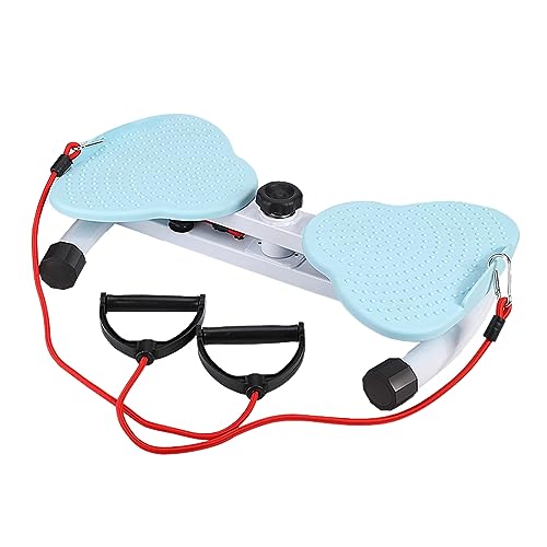 Twist Waist Disc Board mit Kordelzug, Taillentwister Stehendes Bauchübungsbrett Balance Board Pedal Waist Trimmer für Frauen, weibliche Fußmassage, Gewichtsverlust, Blau von Tbest