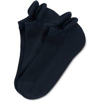 2 Paar Unisex-Sport-Sneakersocken, dunkelblau von Tchibo