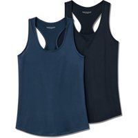 2 Sport-Tops, blau und dunkelblau 2 Sport-Tops, blau und dunkelblau von Tchibo