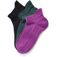 3 Paar Profi-Laufsocken, beere, grün, schwarz 3 Paar Profi-Laufsocken, beere, grün, schwarz von Tchibo