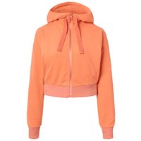 Kurze Sport-Sweatjacke, orange von Tchibo