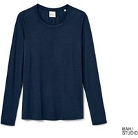 NAH/STUDIO Langarmshirt | Wolle, navy NAH/STUDIO Langarmshirt | Wolle, navy von Tchibo