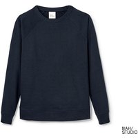 NAH/STUDIO Sweatshirt | Bio-Baumwolle, navy von Tchibo