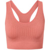Seamless-Sport-Bustier, altrosa Seamless-Sport-Bustier, altrosa von Tchibo