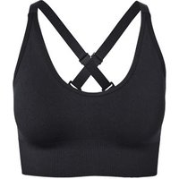 Seamless-Sport-Bustier, schwarz Seamless-Sport-Bustier, schwarz von Tchibo
