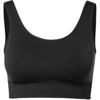 Seamless-Sport-Bustier, schwarz Seamless-Sport-Bustier, schwarz von Tchibo